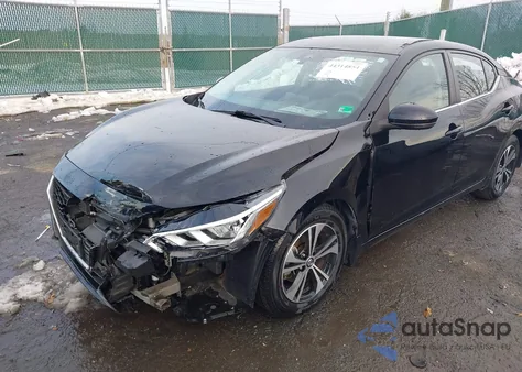 2020 Nissan Sentra Sv Xtronic Cvt z USA, uszkodzony, nr VIN 3N1AB8CV4LY229573